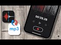 How To Convert Voice Memos To MP3 Online on iPhone iOS 15