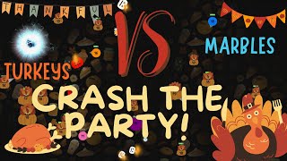 MARBLE Mayhem Ensues When Turkeys Crash the Party!