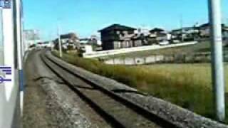 2004年11月常磐線403系ひたち野うしく→荒川沖窓開車窓動画