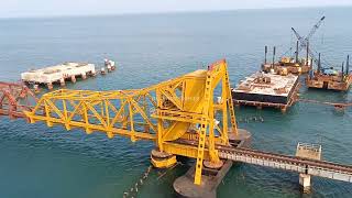 Updation 32 | New Pamban Bridge Construction Work Full Update