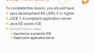 Introduction to JSTL - Lesson Overview