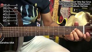 How To Play ACHY BREAKY HEART 2 Chords On Guitar Billy Ray Cyrus @EEMusicLIVE2 @EricBlackmonGuitar