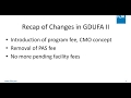 GDUFA II User Fees Updates on Year One-  FDA Generic Drug Forum 2018