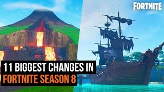 11 Biggest Changes In Fortnite Season 8