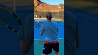 12.5 UTR vs 7 UTR #protennis #tennis #tennisplayer #tennislife #collegetennis