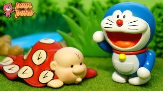 【Doraemon】 Gian became a baby at time cloth / ジャイアンに災難が！タイム風呂敷でベイビーになっちゃった