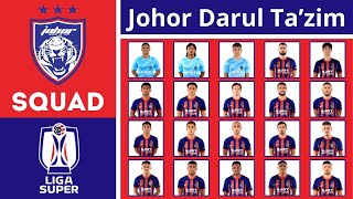 SENARAI LENGKAP PEMAIN JOHOR DARUL TA'ZIM 2025 - SENARAI PEMAIN JDT 2025 | JDT FC SQUAD 2025/2026