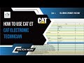 How To Use Cat ET Electronic Technician