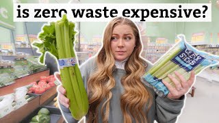 are zero waste groceries expensive? | zero waste cost comparison