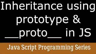 Javascript Inheritance using prototype
