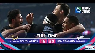 Rugby World Cup '2015'  -  All Blacks 20 vs South Africa 18