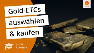 In Gold investieren: Gold-ETCs auswählen und kaufen – das Online-Seminar