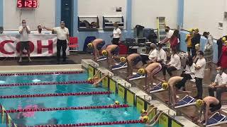 100m IM | Close race | 2nd Place | Lane 3 | 11yr old | Kids Swimming Competition