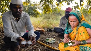 कोकणातील रानमेवा 😋👌 रानात मेंढरामागे मिळणारं नैसर्गिक खाणं | sidu hake | dhangari jivan | konkan