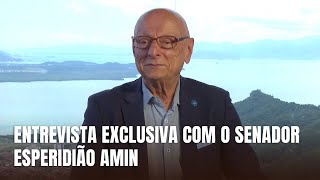 Entrevista exclusiva com Esperidião Amin: Porto de Itajaí e o futuro da economia de SC