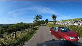 Peak District Motorbike Ride, Sparklow to Longnor