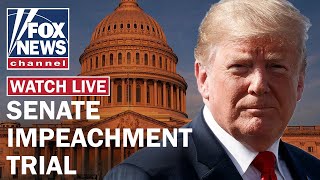 Senate impeachment trial of President Trump Day 1