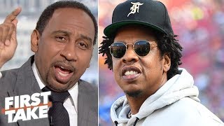 Who Cares About Jay-z’s Music Being Played At Dolphins Practice? – Stephen A. | First Take
