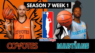 CNL Season 7 Week 1 (Coyotes Vs. Martians)