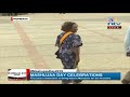 Former first lady, Mama Ngina Kenyatta arrives for Mashujaa Day celebration