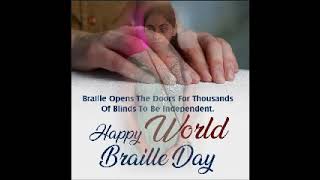 a special prayer dedicated to Louis Braille on his 216th birth anniversary by yesha