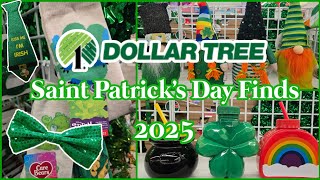 DOLLAR TREE ST PATRICKS DAY 2025 🍀🍀 SHOP WITH ME 🍀🍀