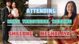 Garo girl attending Khasi traditional wedding | Shillong | Meghalaya | Khasi tribe | India