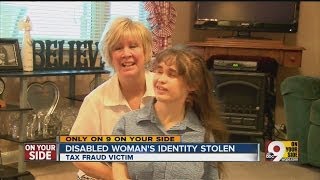 Disabled woman's identity stolen