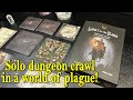 A small box, solo dungeon crawl set in a world of pestilence! (Light in the Dark - review)