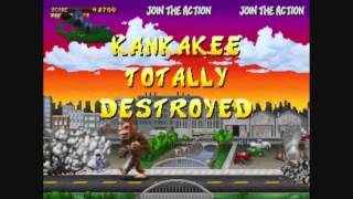 Rampage world tour 88600 Derek MAME