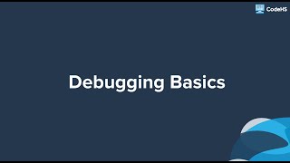 Debugging Basics (Tracy)
