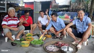 LẨU CHÁO LÒNG BỘ TRỄ KHỦNG • Mùa Hè Xông Hơi Cùng Anh Em