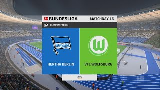 FIFA 23 - Hertha Berlin vs VFL Wolfsburg - Bundesliga - Round 17 - PS5 Gameplay