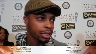 Cornelius Smith Jr at the 47th NAACP Image Awards Nominees' Luncheon