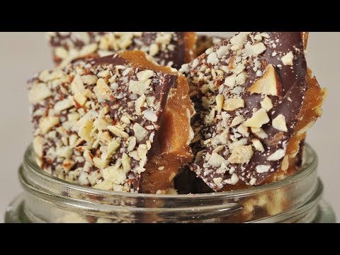Buttercrunch Toffee Recipe Demonstration - Joyofbaking.com Buttercrunch Toffee Recipe Demonstration - Joyofbaking.com