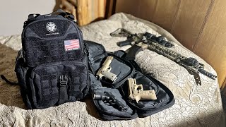 Three Pigeons Tactical Range/EDC Backpack Review.