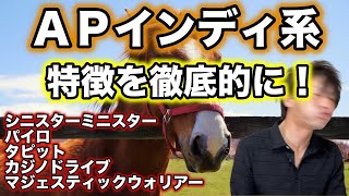 【血統】ＡＰインディ系の特徴、代表的な種牡馬を徹底解説！！