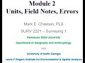 Surveying 1 - Module 2 lecture