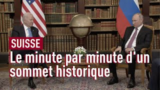 Genève en plein sommet, le minute par minute