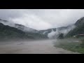 황토물 넘실대는 잠수교 a muddy diving bridge