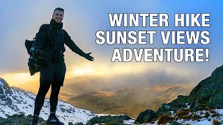 Solo Winter Hiking with Photography | Adventure in the Lake District.