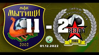 СШ ЦДЮС (Мытищи) 2012 г.р. —  ФСШ Звезда (городской округ Люберцы) 2012 г.р.