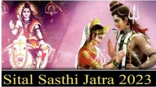 Sital sasthi Jatra 2023# ( Siva parvatiati marriage ) Baidyanatheswar temple Berhampur kamapalli