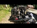 Mercury 50 hp 1999 outboard engine rebuild