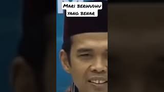 Cara Berwudhu' yang benar || membasuh telinga...|| Ustadz Abdul Somad LC Ma #uas #wudhu #fiqih