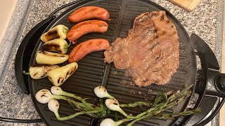 INDOOR ELECTRIC GRILL CARNE ASADA!!!!! Half decent!!!!