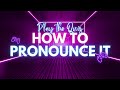 how is what pronounced in baltic languages