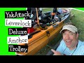 Kayak DIY YakAttack Leverlock Deluxe Anchor Trolley Installed on my Old Town Kayak