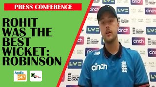 Ollie Robinson picks the wicket of Rohit Sharma as his best among 5 wickets versus India | ENGvsIND