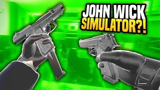 NEW JOHN WICK SIMULATOR IN VIRTUAL REALITY - Hard Bullet VR Gameplay